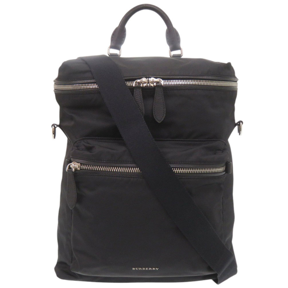 Burberry 4064913 2-Way Black Backpack Daypack 1342BURBERRY